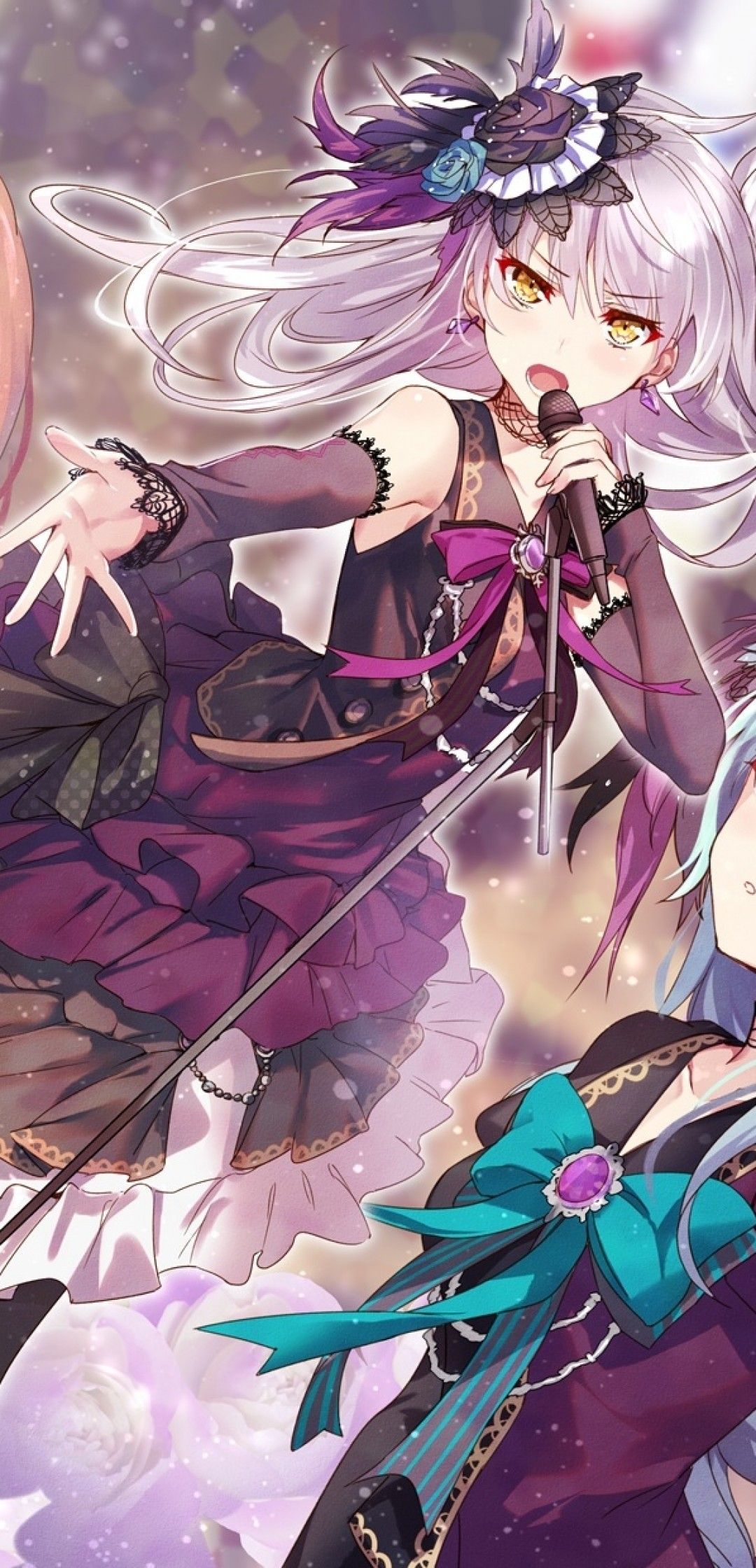 Download 1080x2240 Shirokane Rinko, Hikawa Sayo, Imai Lisa, Minato Yukina, Bang Dream, Idol Anime Wallpaper for Huawei P20 Pro