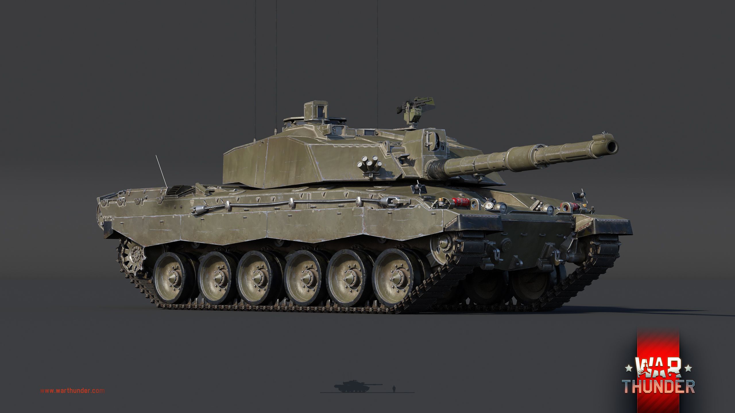 Development Challenger 2 and rank VII armored vehicles