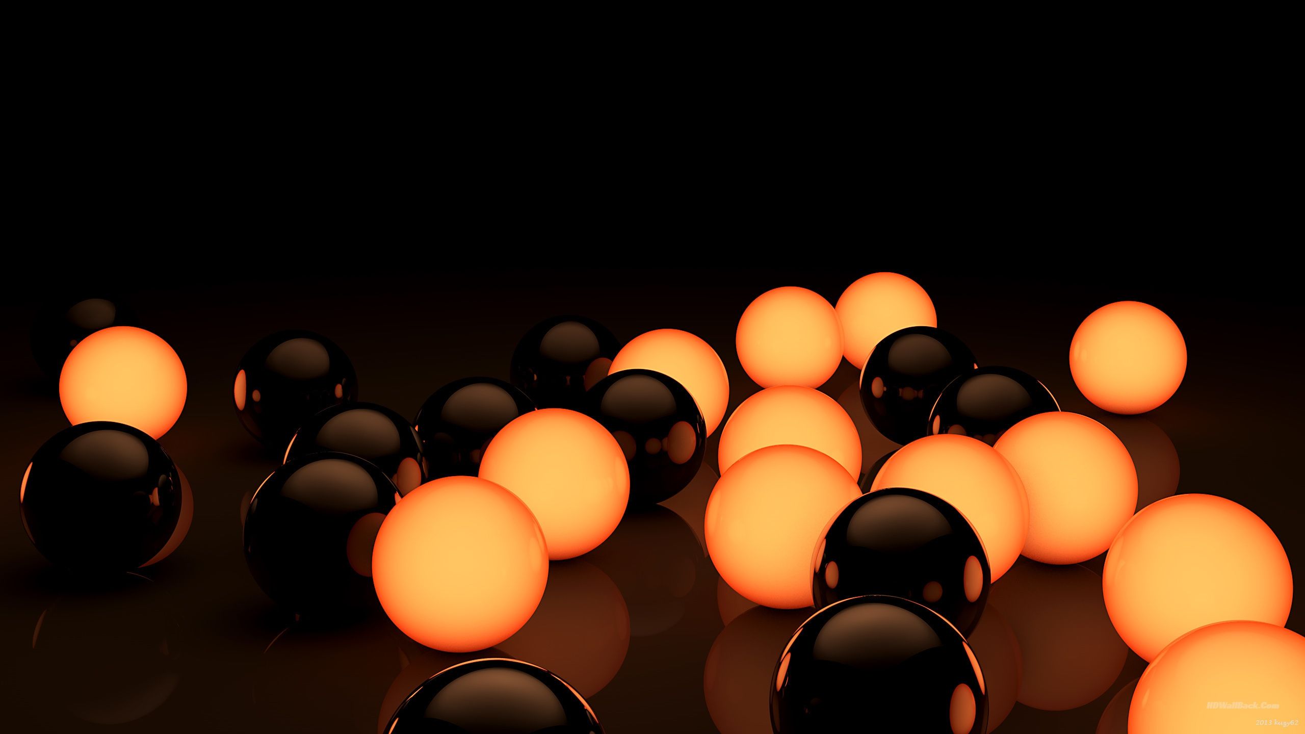 3D Orange and Black Wallpaper HD. HD Wallpaper, HD Background, Tumblr Background, Image, Picture