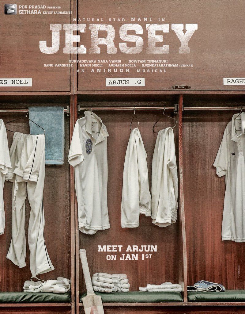 Nani Jersey first look on 1st January