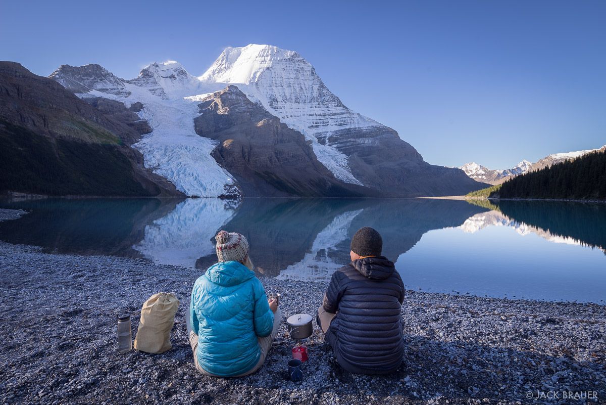 Mount Robson & Berg Lake. Mountain Photography
