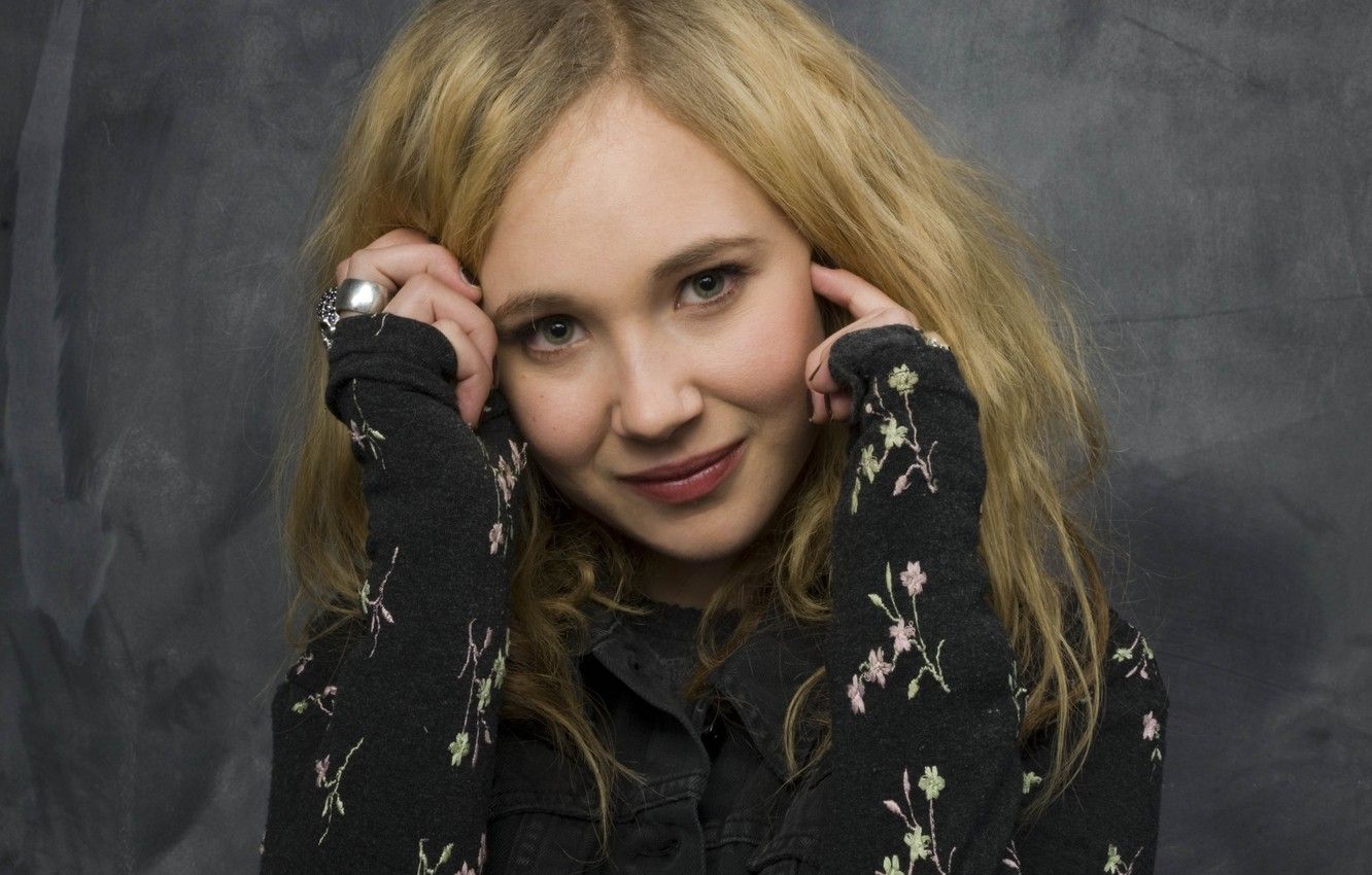 Wallpaper face, smile, sweetheart, hands, actress, blonde, Juno Temple, Juno Temple image for desktop, section девушки