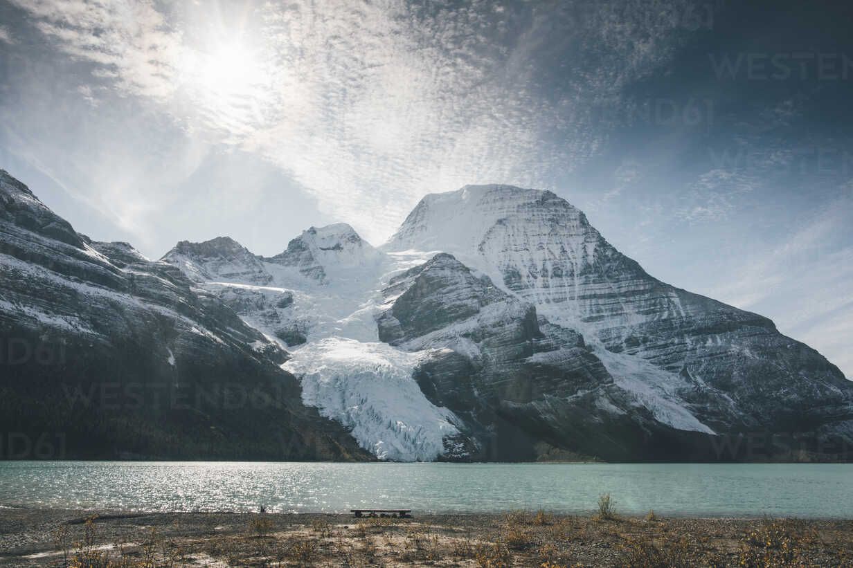 Canada, British Columbia, Rocky Mountains, Mount Robson Provincial Park, Fraser Fort George H, Berg Lake, Berg