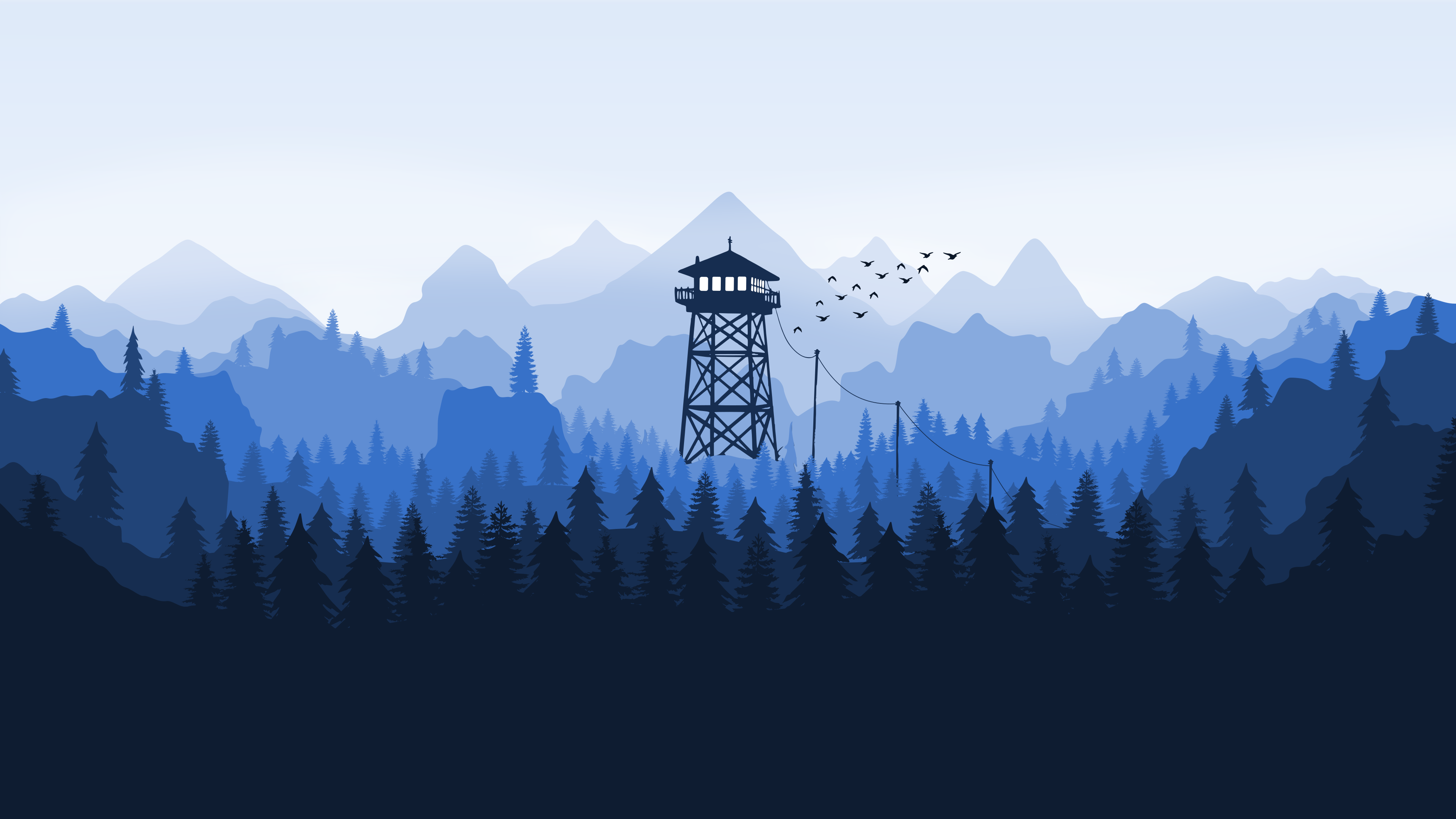 ultra hd firewatch wallpapers