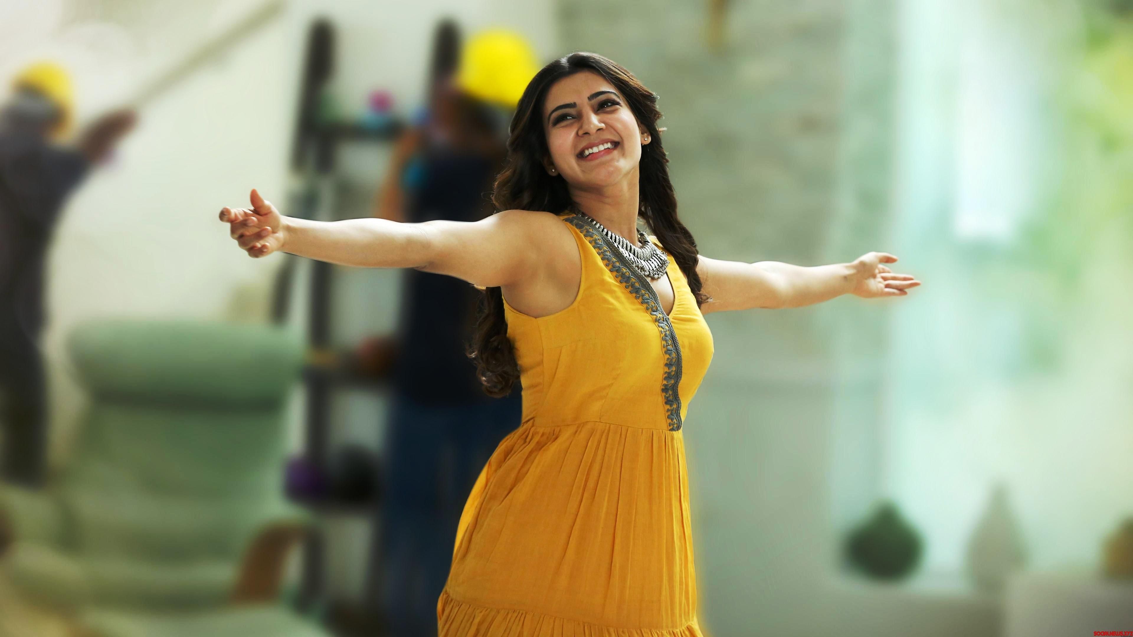 Samantha Stills From A Aa Movie Wallpaper