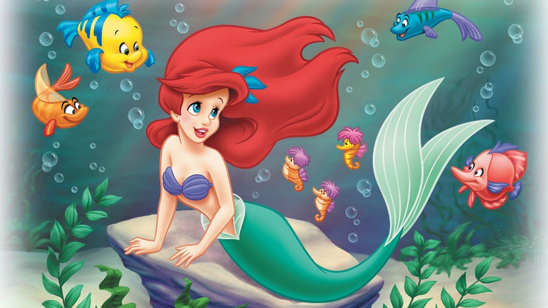 The Little Mermaid Wallpaper Princess Wallpaper HD Ariel Wallpaper & Background Download