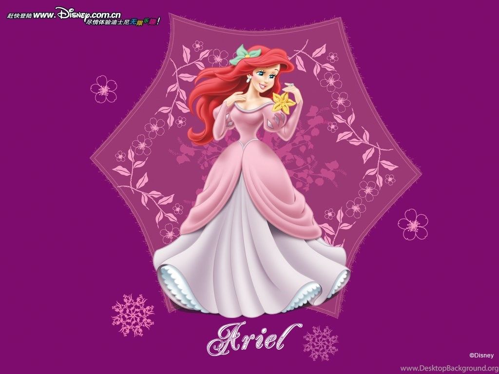 Ariel, The Little Mermaid Wallpaper Disney Princess Wallpaper. Desktop Background