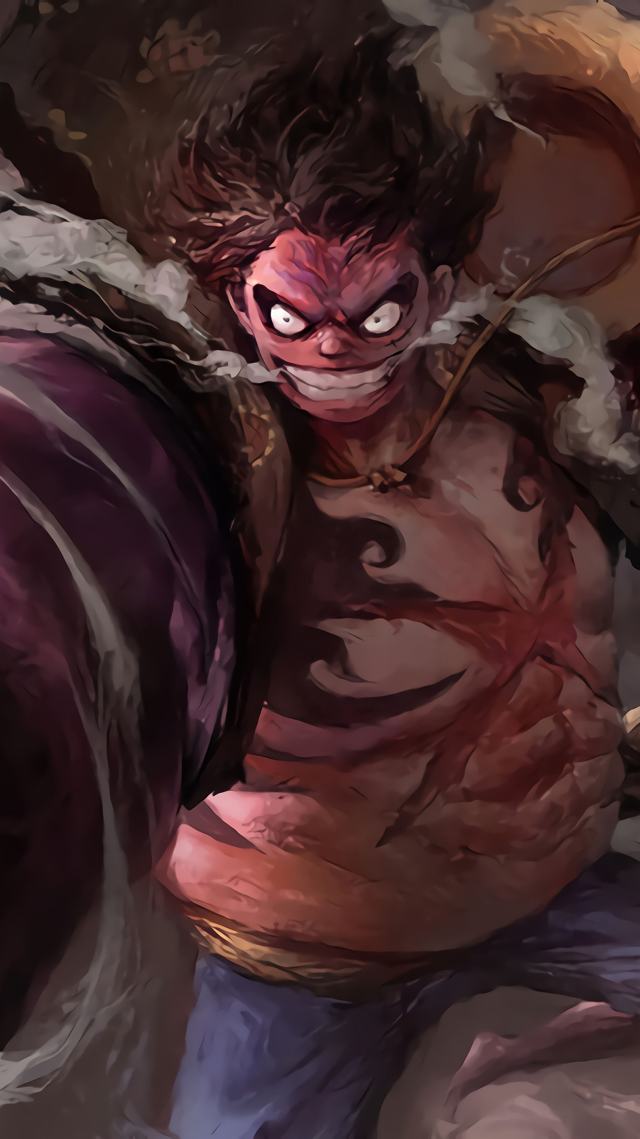Luffy, Boundman, Gear Fourth, One Piece, 4K phone HD Wallpaper, Image, Background, Photo and Picture