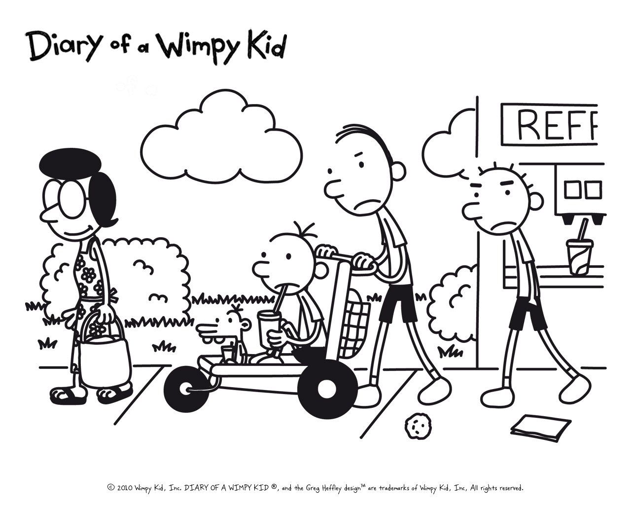Diary Of A Wimpy Kid: Dog Days Susan Heffley Wallpaper