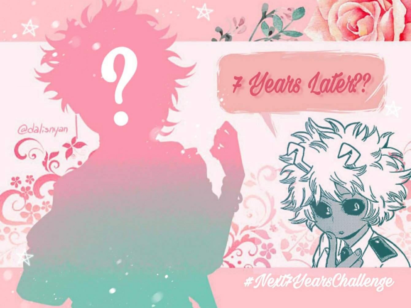 Ashido Mina Painting Process.. Next7YearsChallenge
