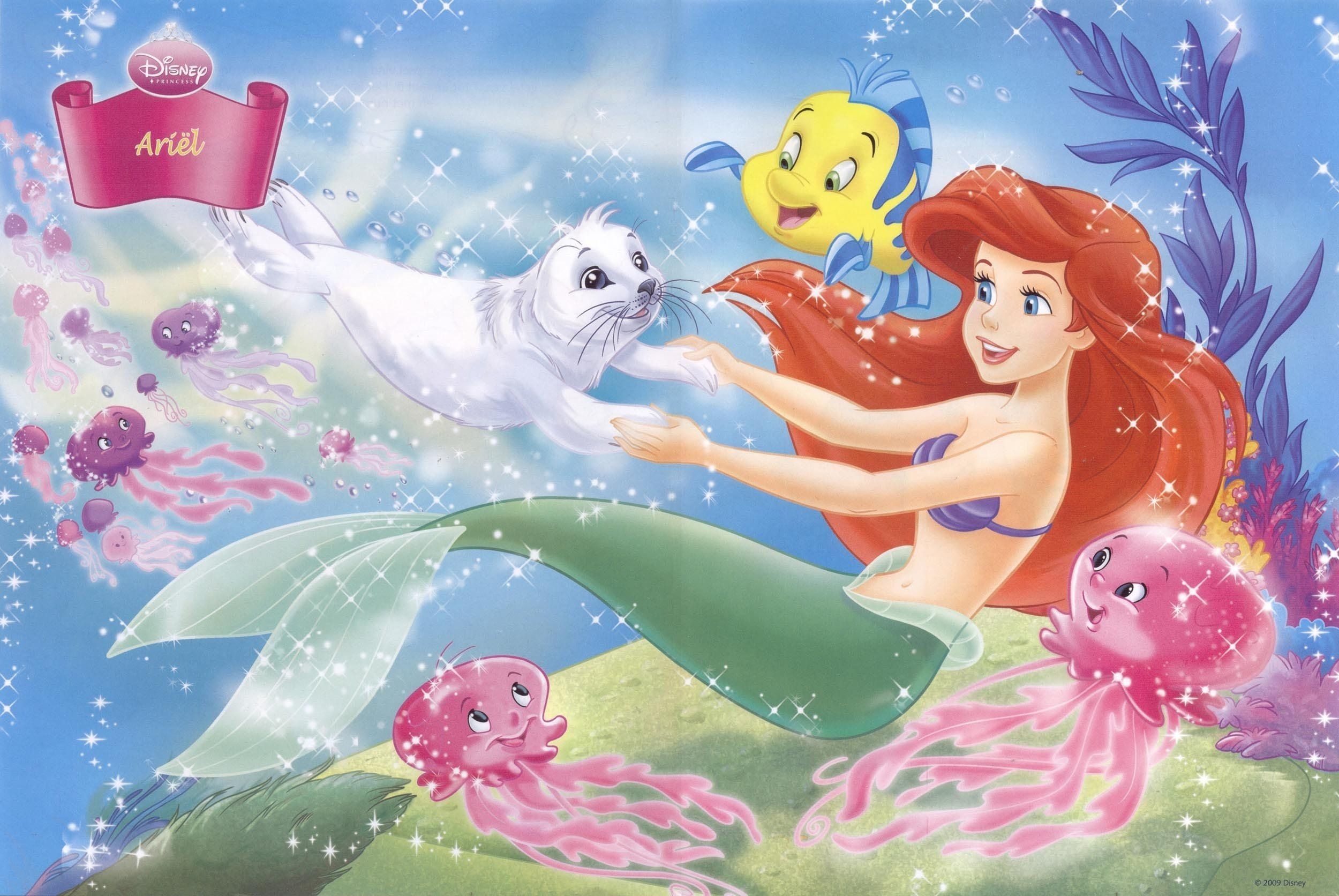 LITTLE MERMAID disney fantasy animation cartoon adventure family 1littlemermaid ariel princess ocean sea underwater wallpaperx1672