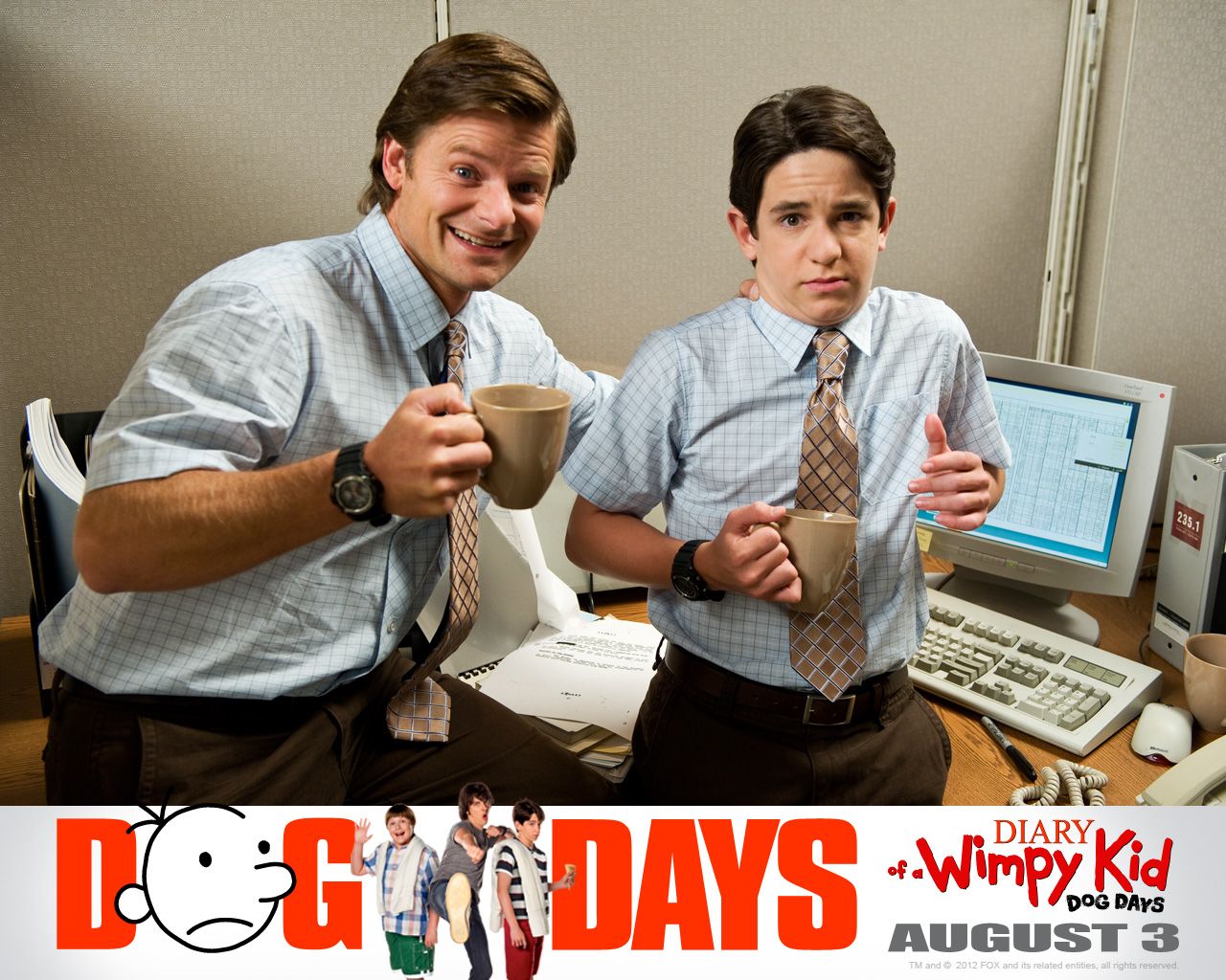 Diary of a Wimpy Kid: Dog Days. Desktop wallpaper. 1280x1024
