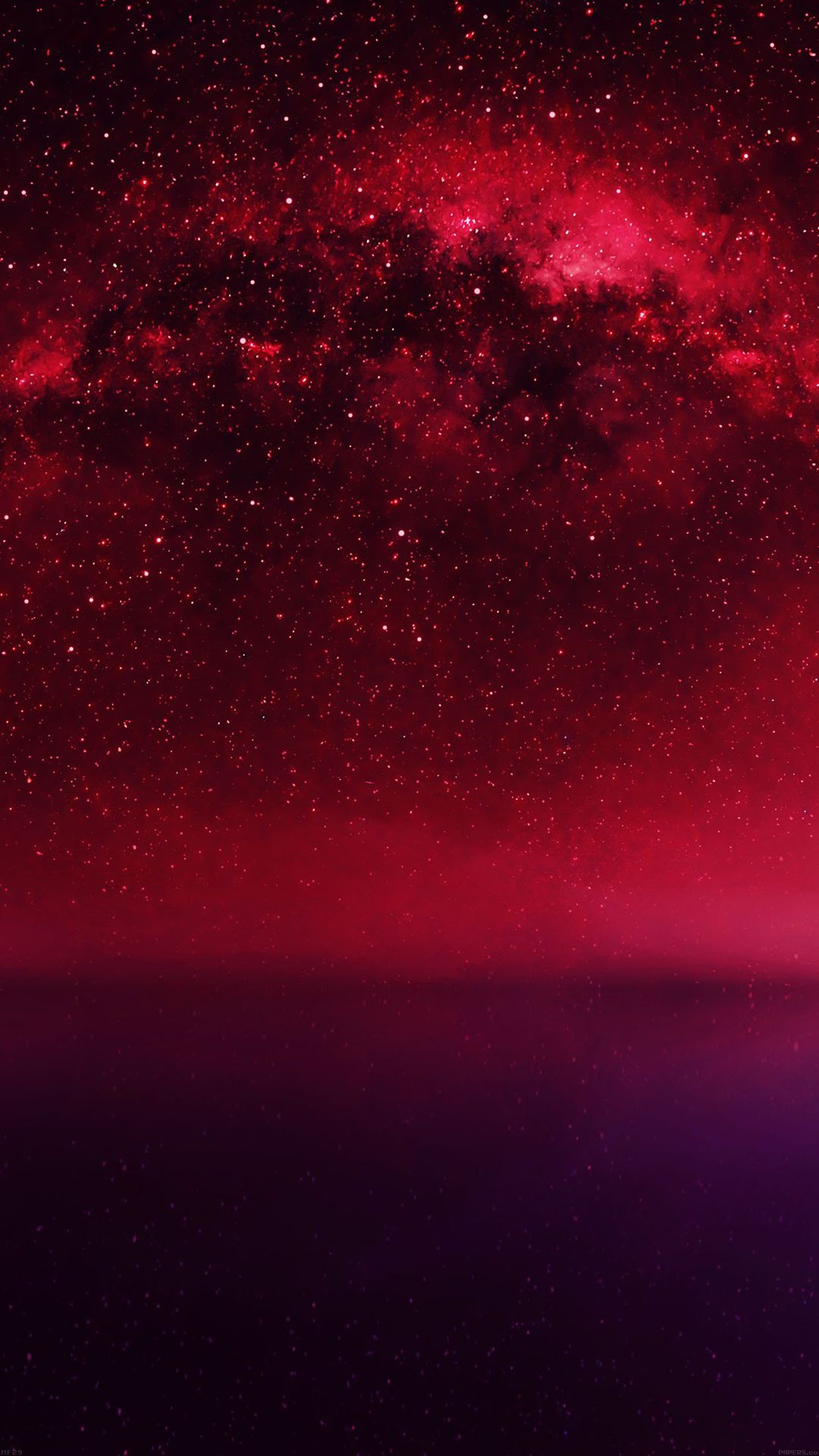 Space Wallpaper Red
