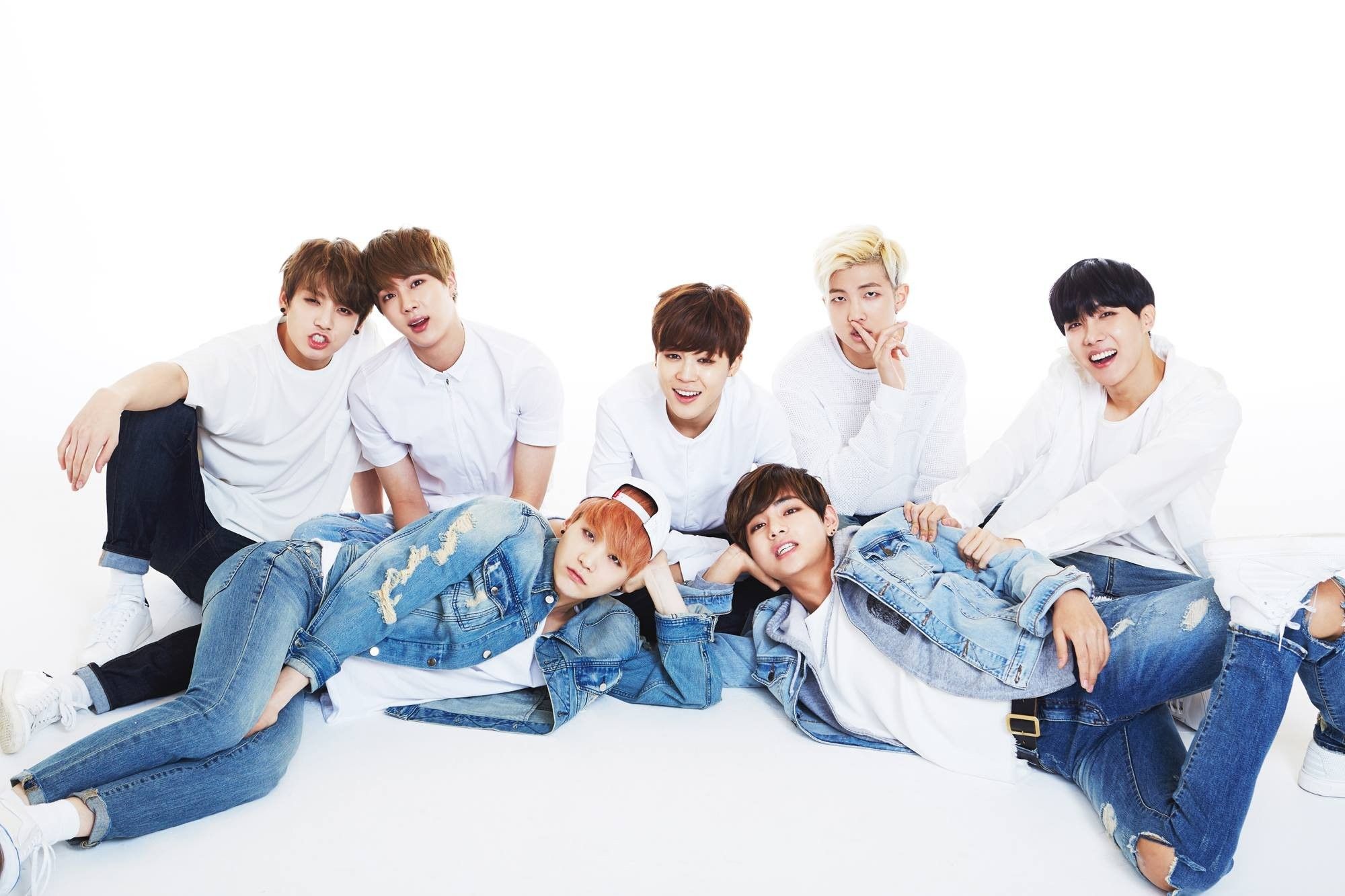 BTS J Hope V Jin Suga RM Jimin Jungkook Wallpaper:2000x1333