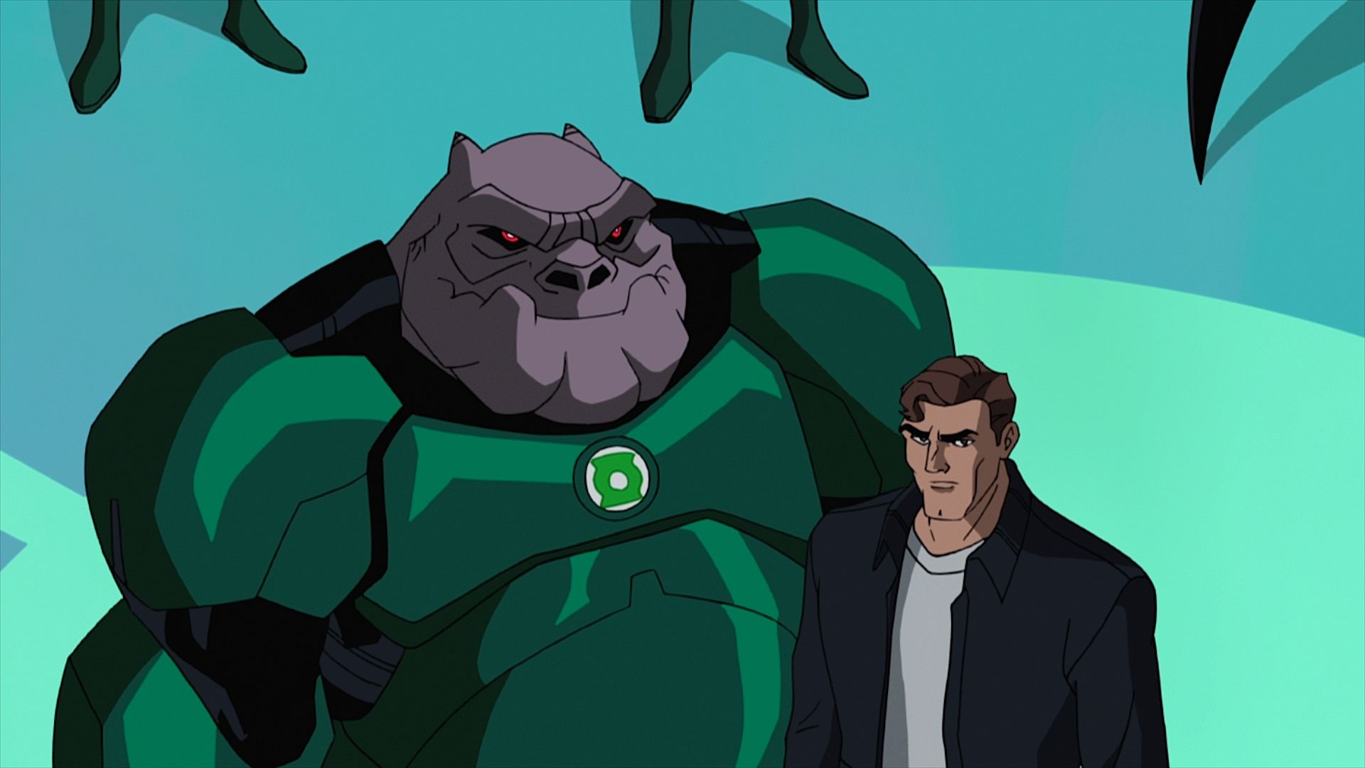 Green Lantern: First Flight (2009) [REVIEW]. The Wolfman Cometh