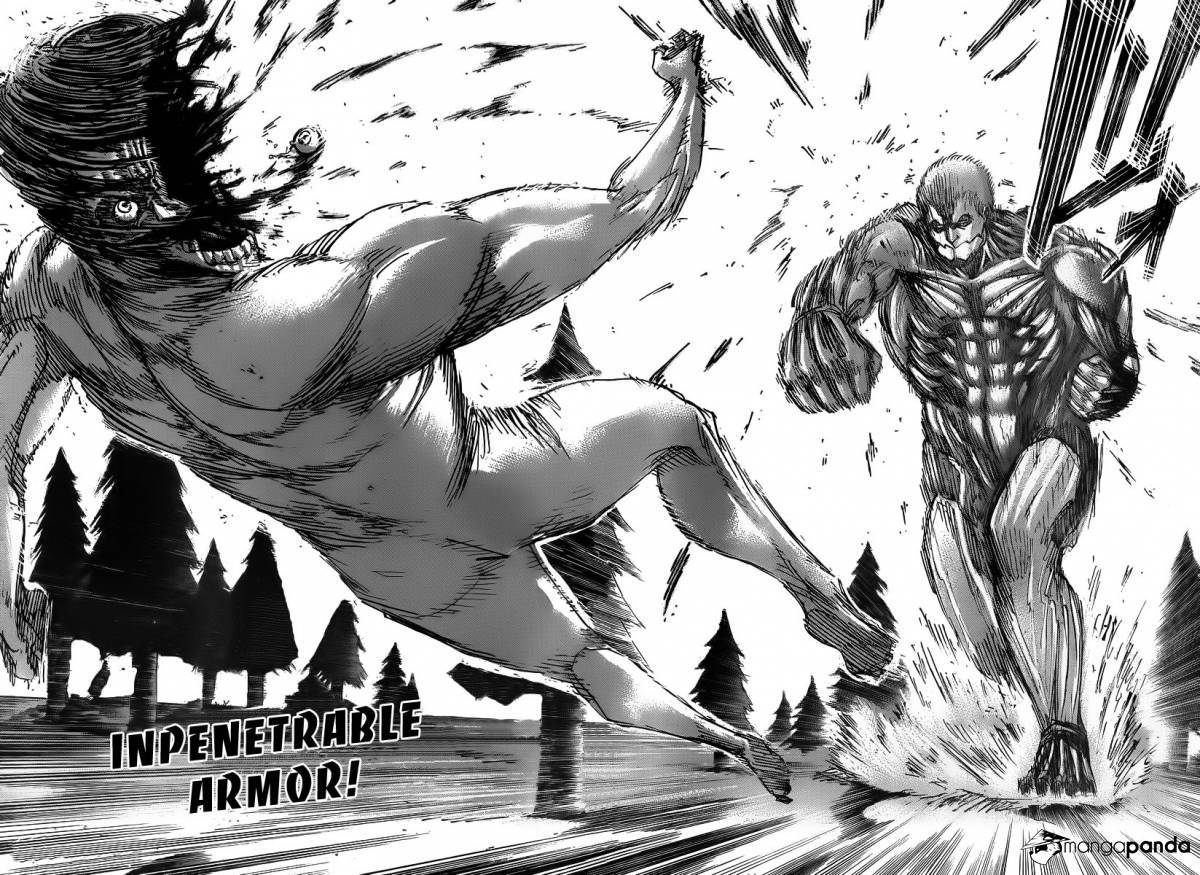 Shingeki No Kyojin Manga 3 HD Wallpaper Eren Vs Reiner Wallpaper & Background Download