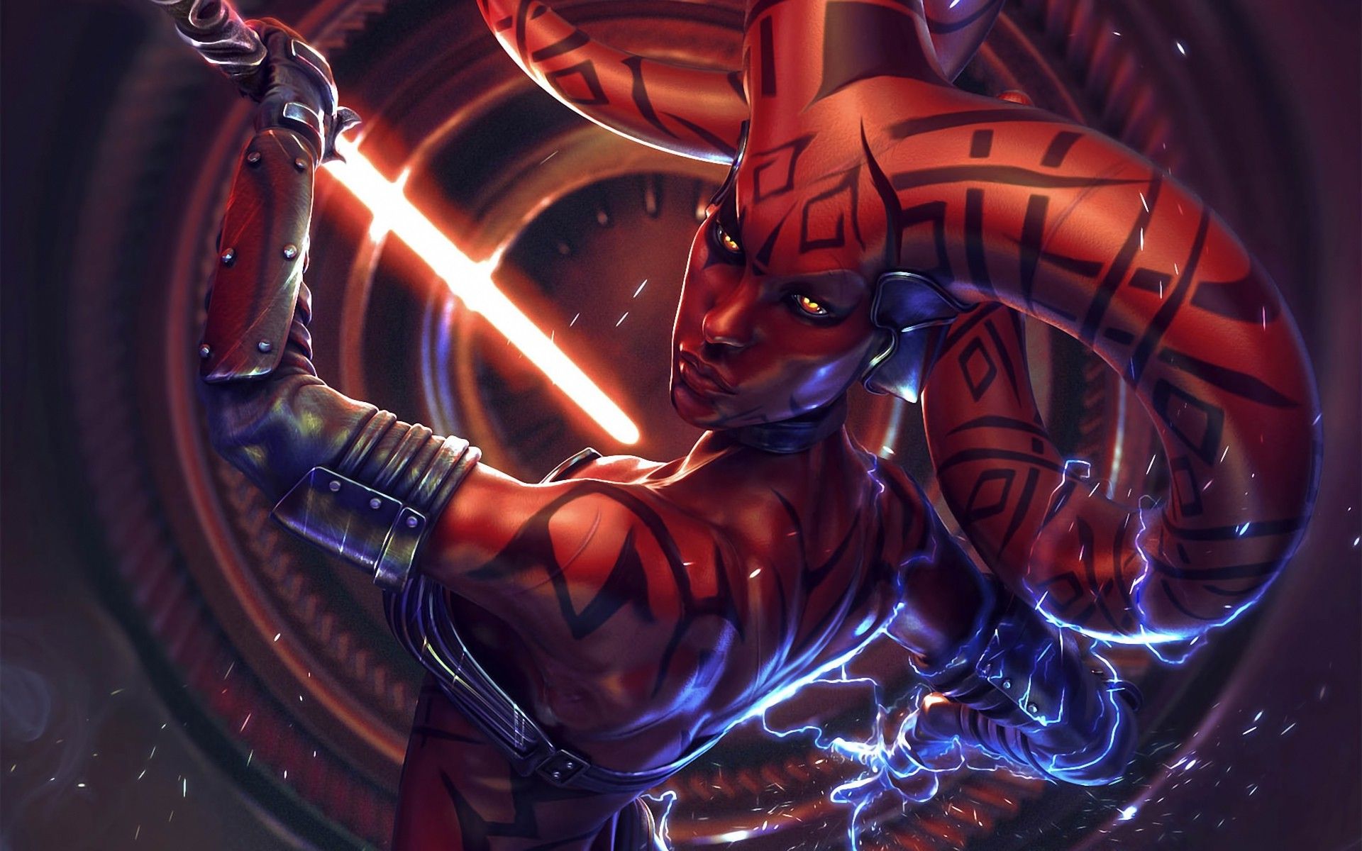 Star Wars, Artwork, Darth Talon Wallpaper HD / Desktop and Mobile Background