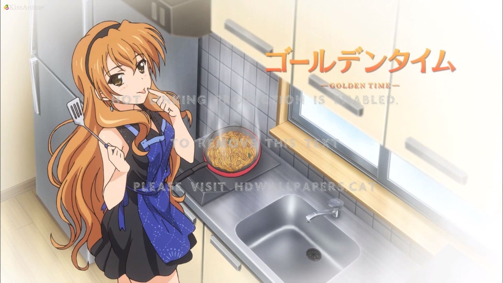 kaga kouko kitchen food pretty golden time