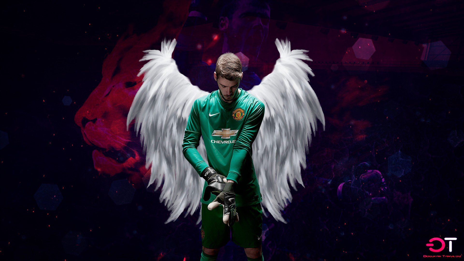 V2, David de Gea, Manchester United HD Wallpaper / Desktop and Mobile Image & Photo