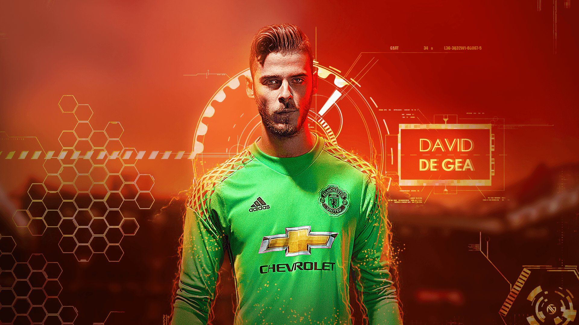 David De Gea Wallpaper 1920×1080