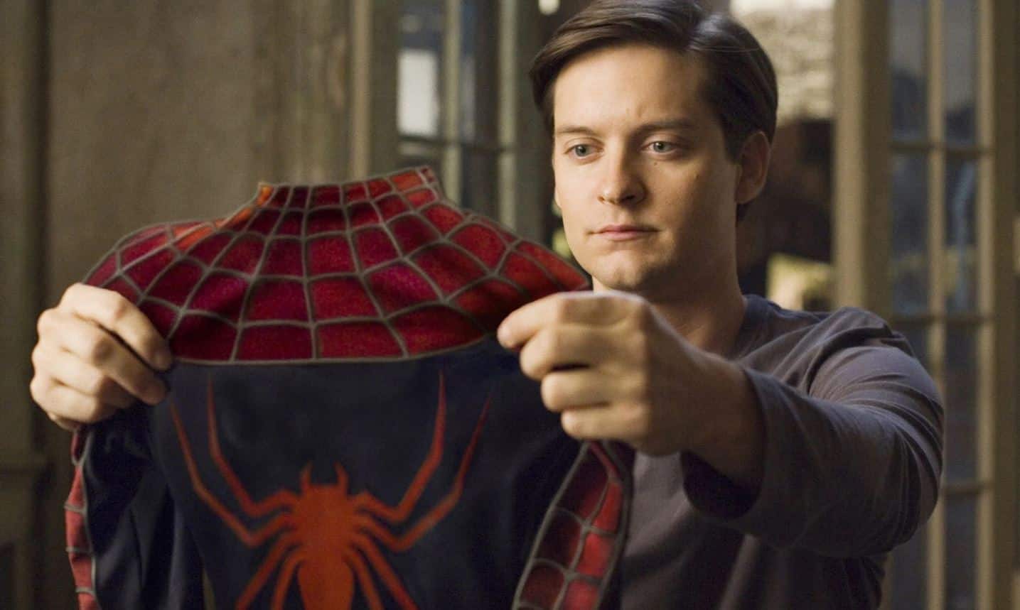 Tobey Maguire Spotted At Costume Fitting As 'Spider