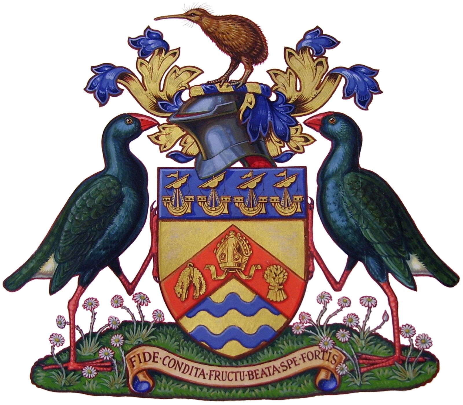 Coat of arms of the City of Christchurch