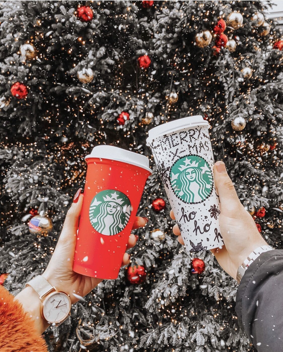 Starbucks Winter Wallpapers Wallpaper Cave
