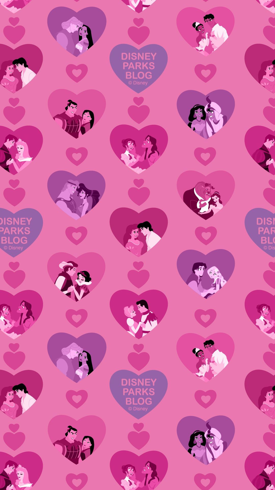 Disney Couple iPhone Wallpaper