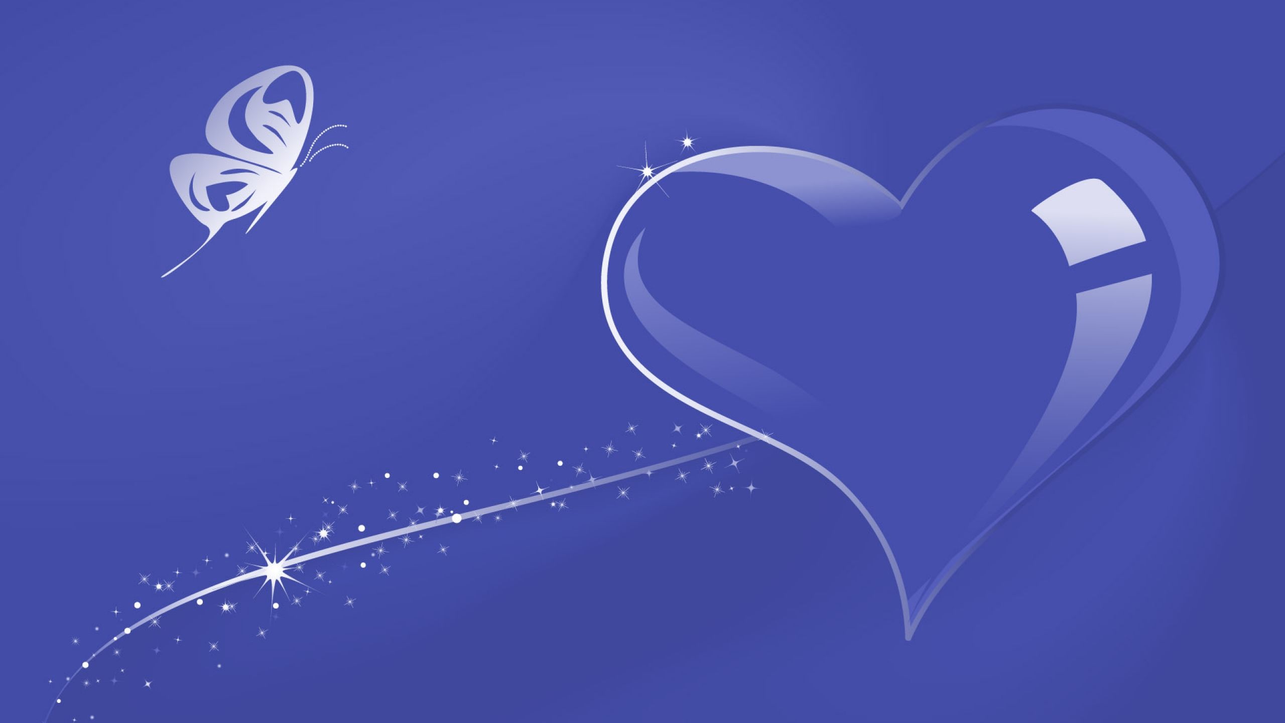 heart, Valentine's Day, holidays, butterfly wallpaper