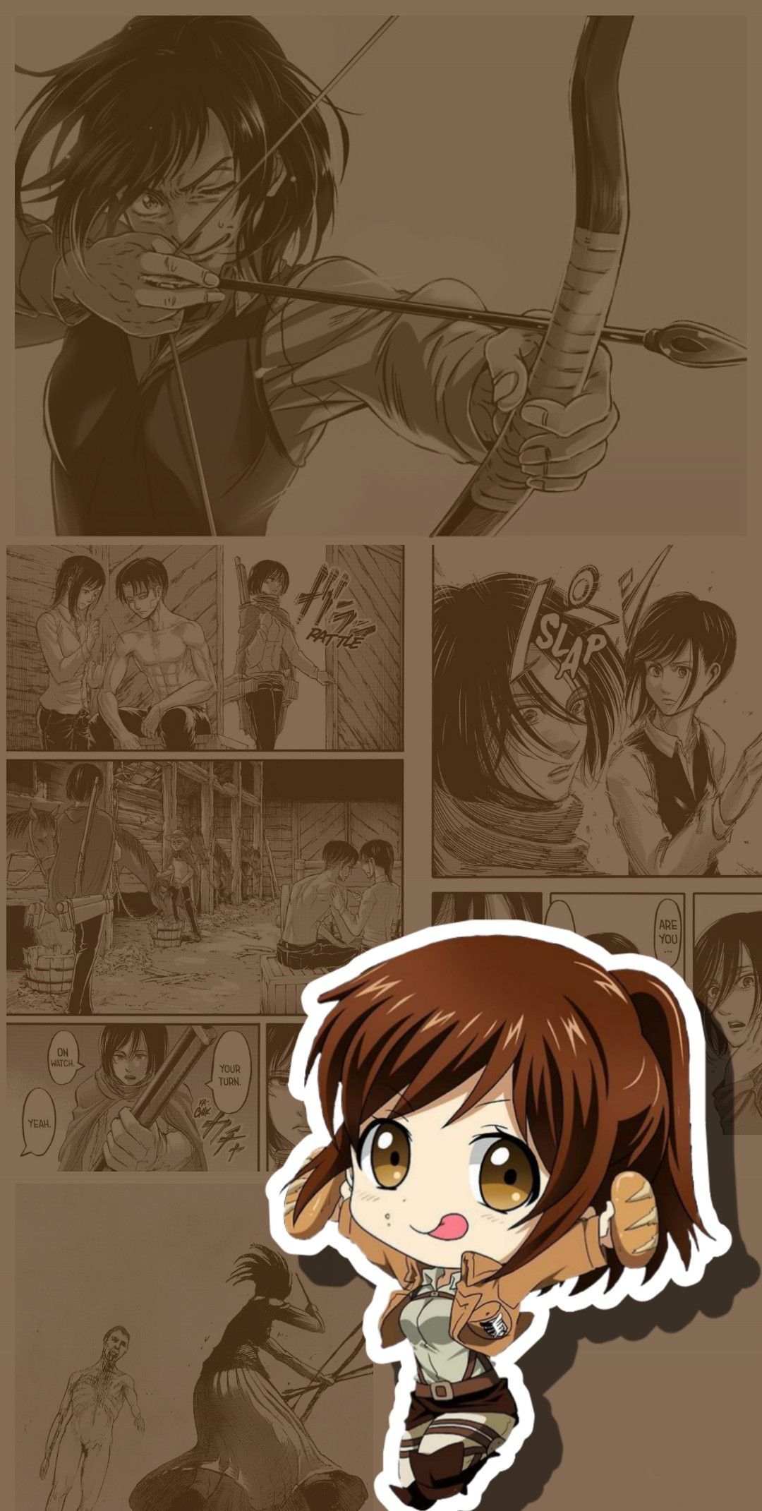 Sasha Braus Cute wallpaper. Anime wallpaper, Attack on titan anime, Anime background