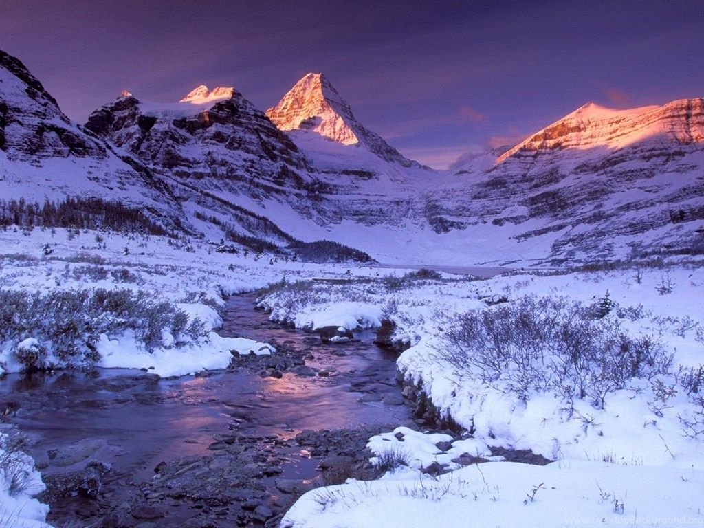 Winter Scenery Wallpaper Background Desktop Background