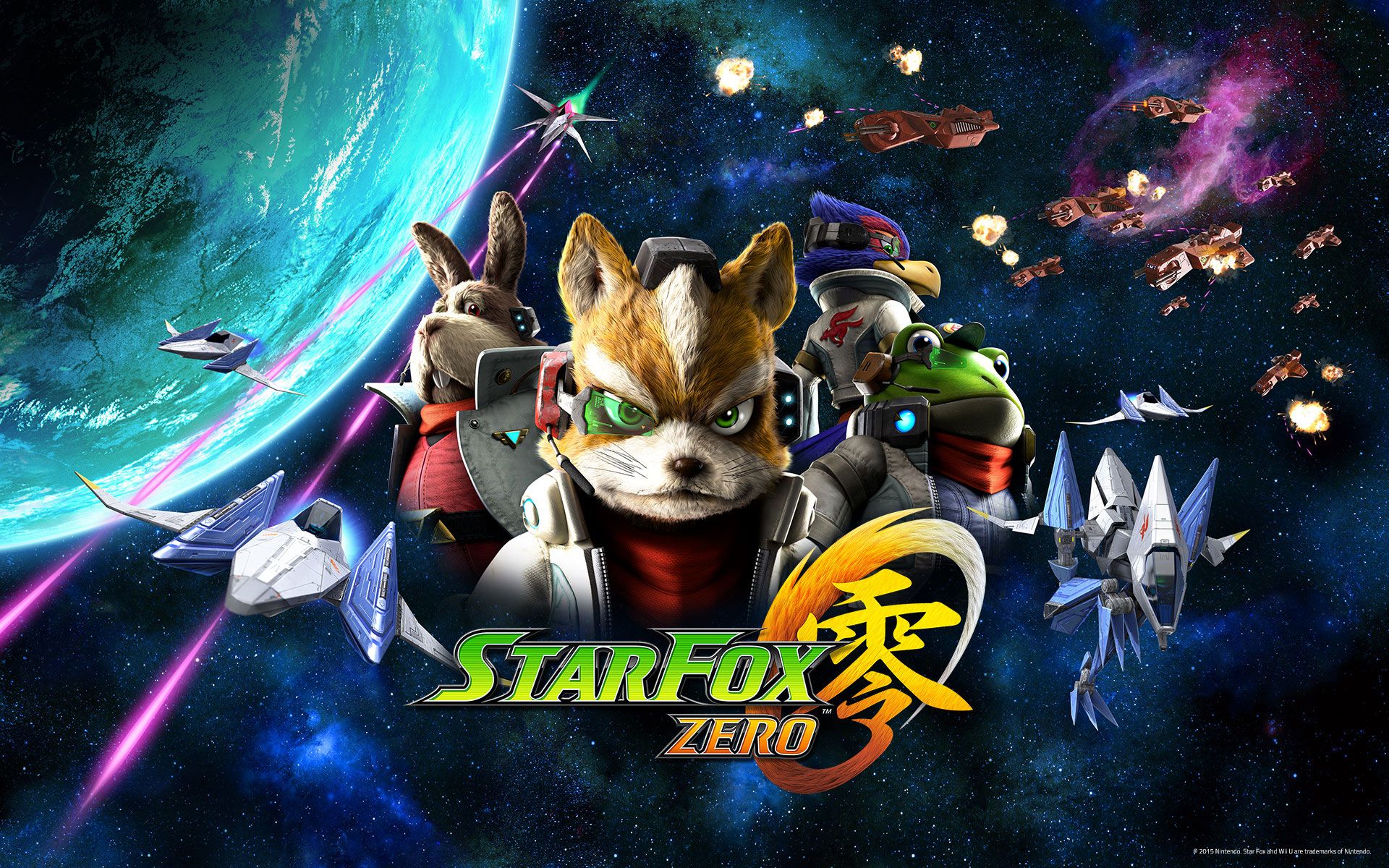 fox mccloud, falco lombardi, slippy toad, and peppy hare (nintendo and 2 more)