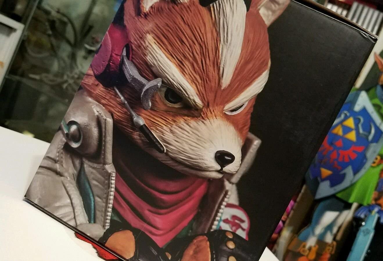 Star Fox Limited Edition Fox McCloud Stone Statue: Toys & Games