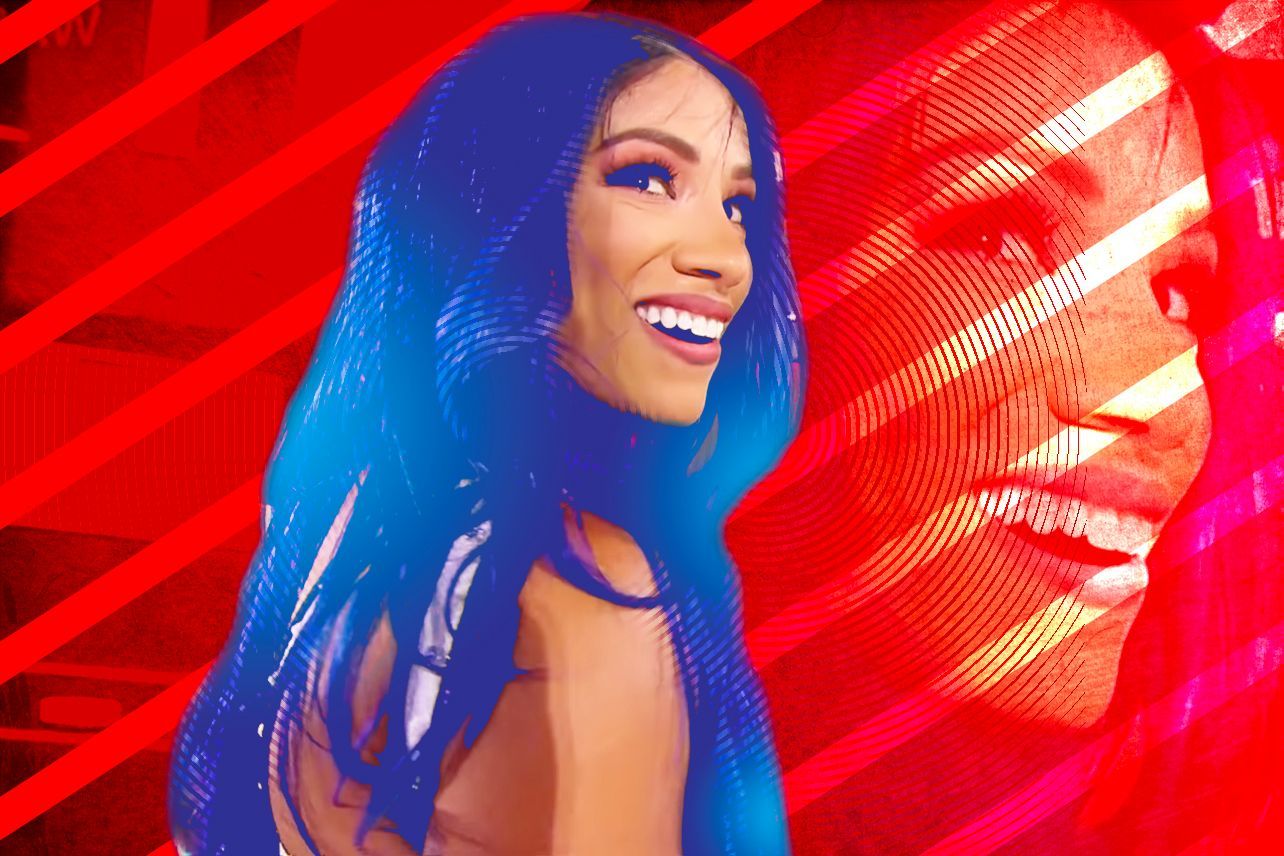 Sasha Banks's Blue Hair Heel Turn was the Coolest Thing to Happen on WWE in Months