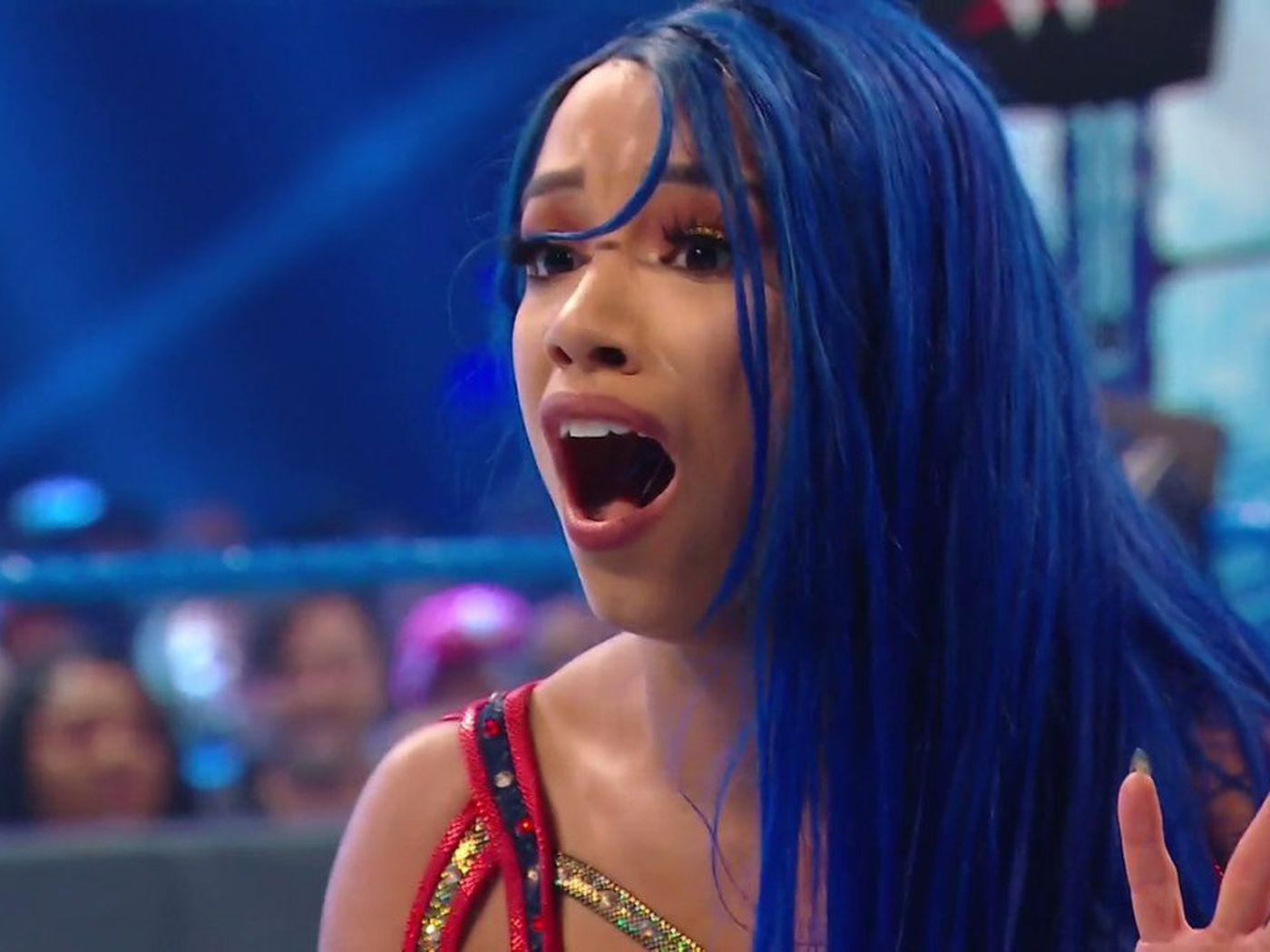 2. The Evolution of Sasha Banks' Blue Hair in WWE - wide 11
