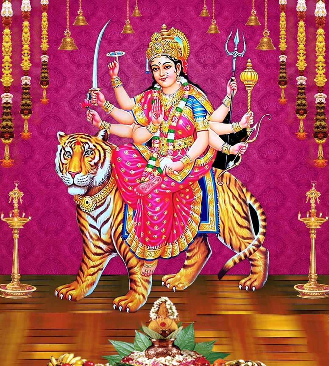 Durga Devi Wallpaper (Navaratri Dussehra Special) For Android