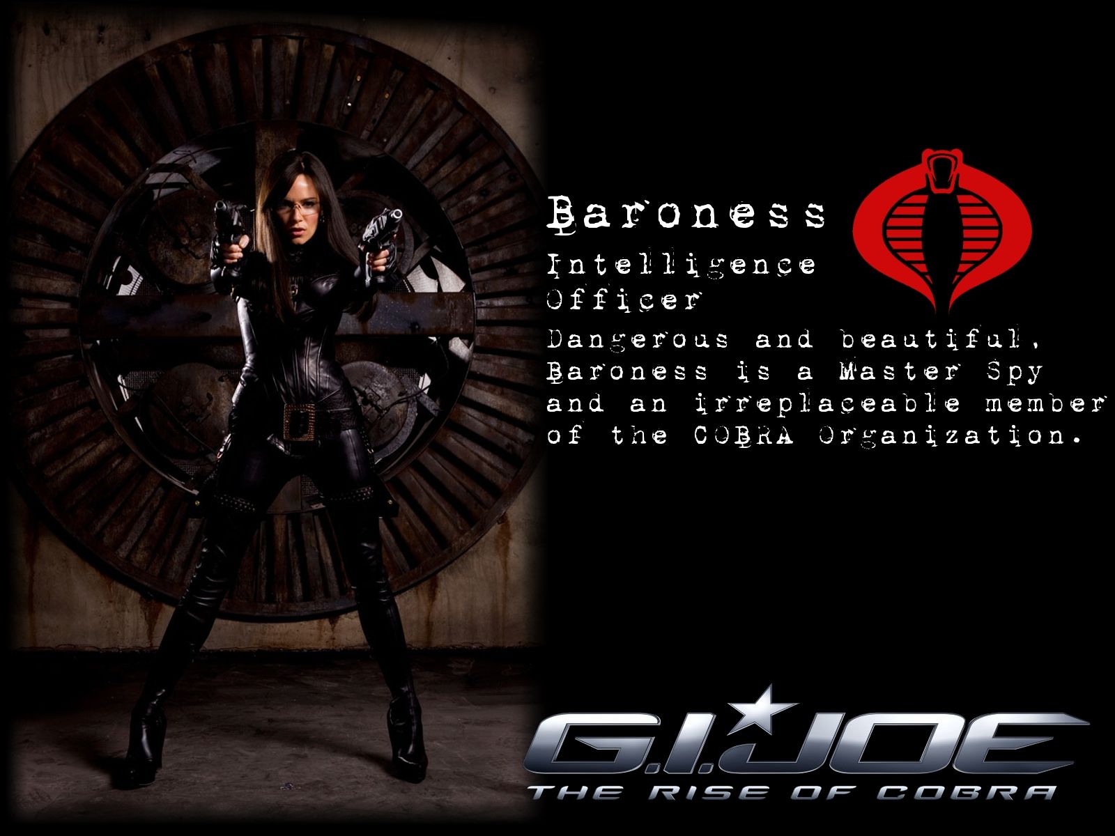 Movie Baroness G I Joe G I Joe The Rise Of Cobra Wallpaper:1600x1200