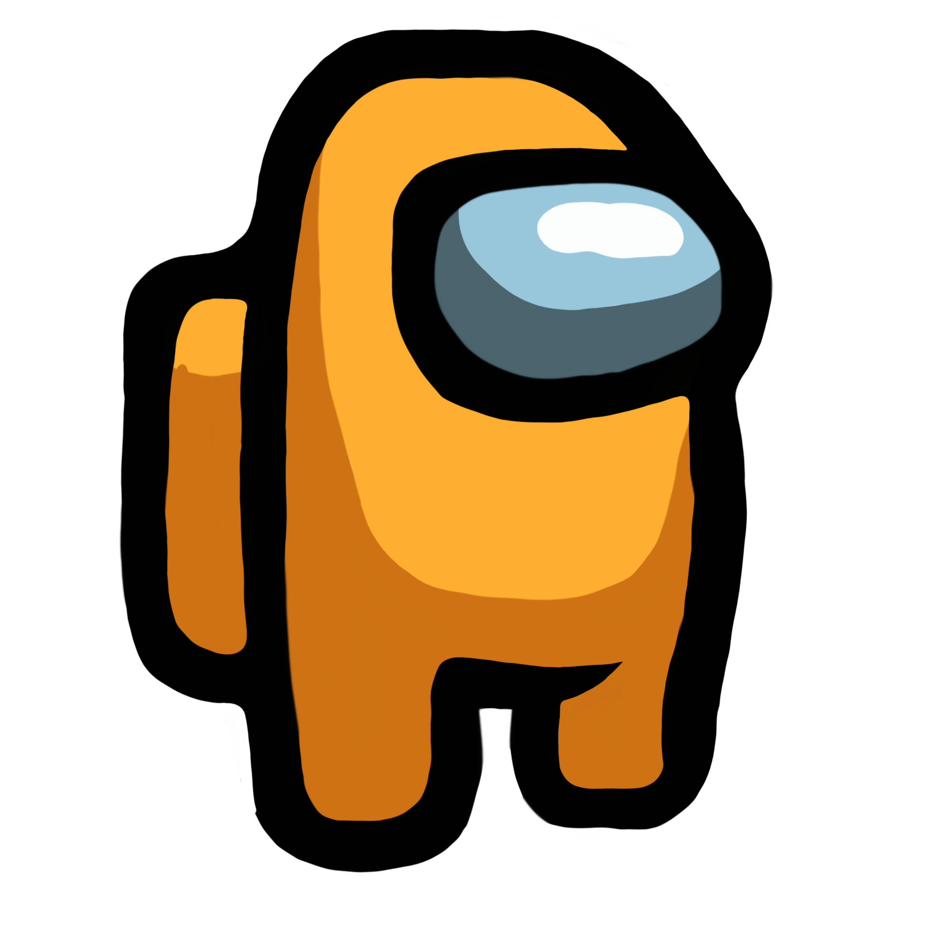 orange among us. Black wallpaper iphone, Orange wallpaper, Orange aesthetic