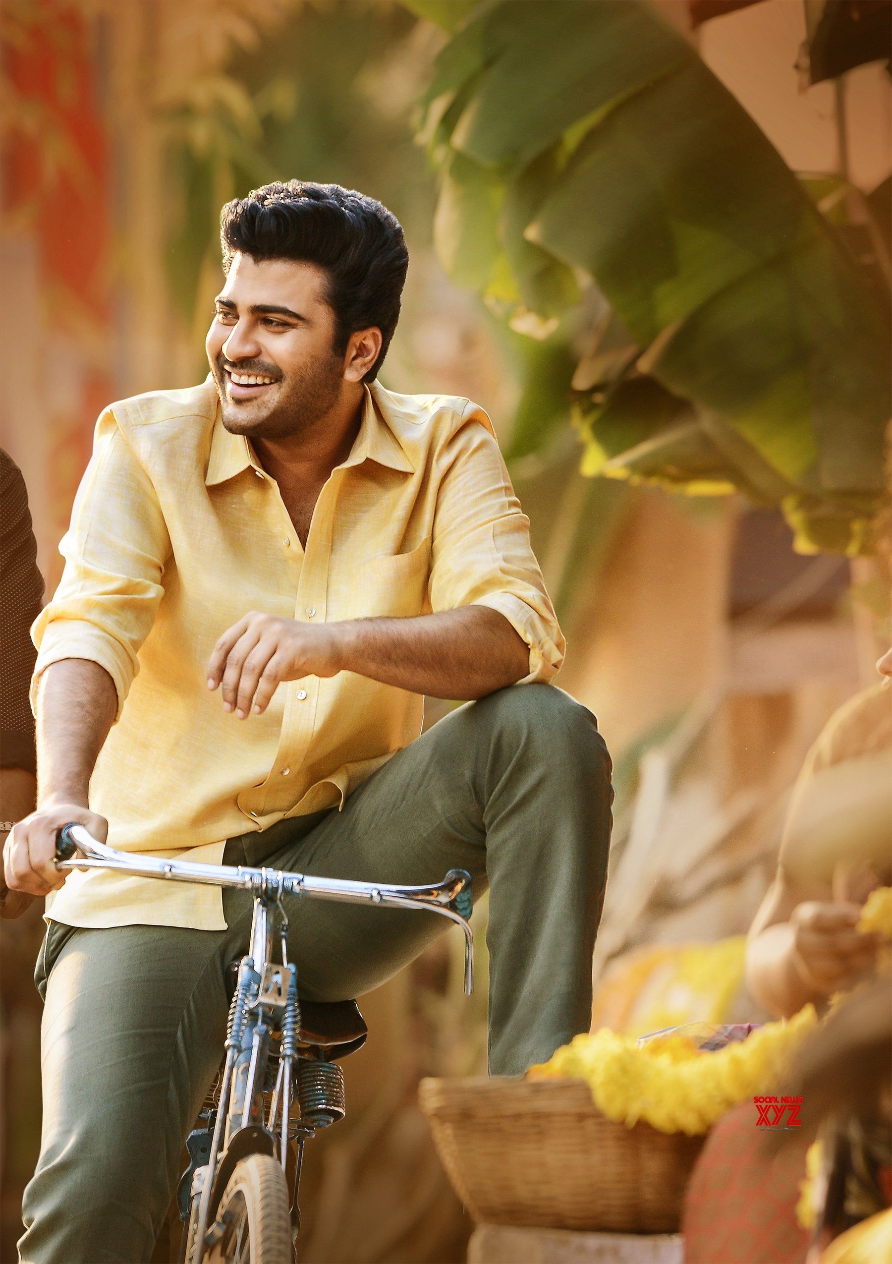 Sharwanand Birthday HD Poster And Still From Sreekaram Movie News XYZ