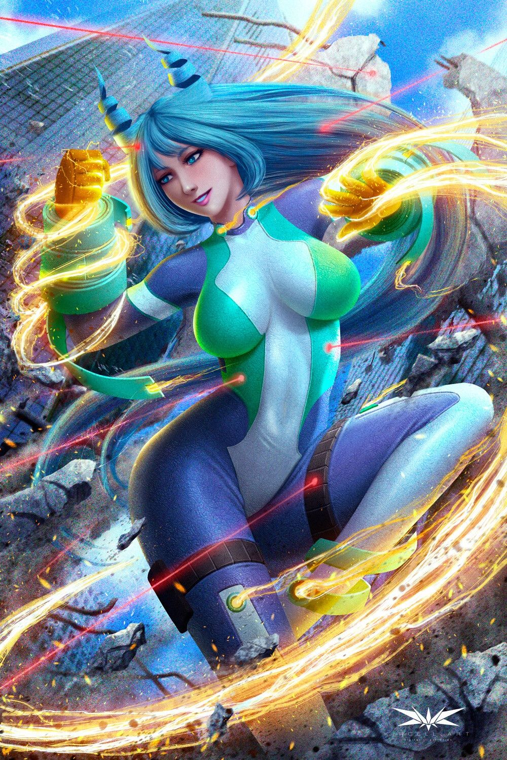 Nejire Hado Wallpaper
