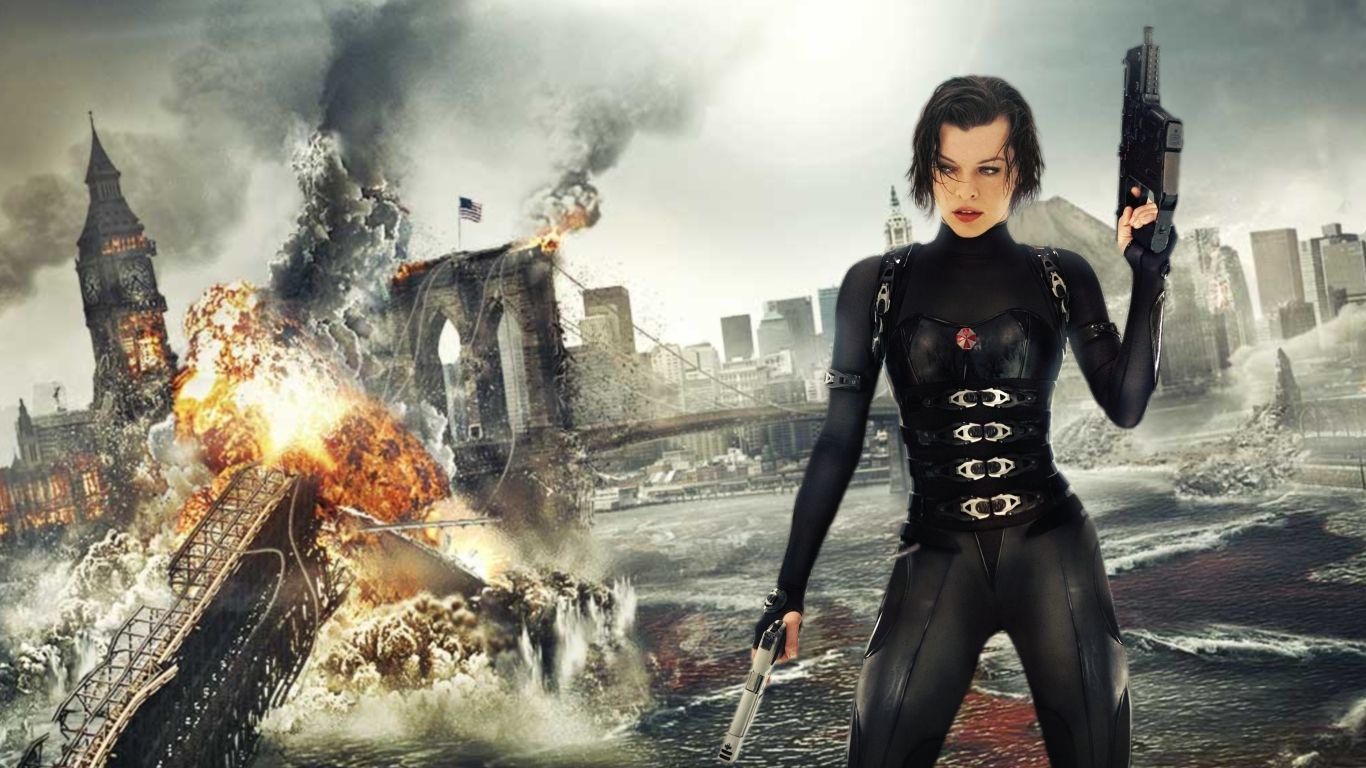 Free download Resident Evil Retribution Movie Character Alice Wallpaper [1366x768] for your Desktop, Mobile & Tablet. Explore Resident Evil Movie Wallpaper. Dr Evil Wallpaper, Umbrella Resident Evil Wallpaper