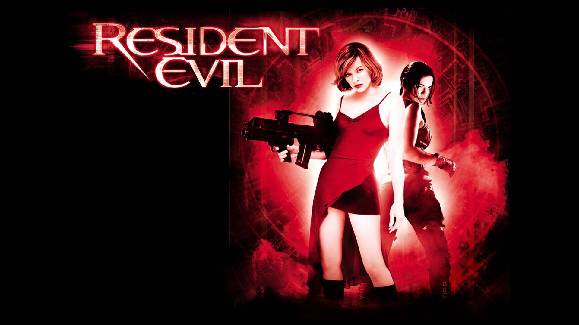 Title Movie Resident Evil Rain Milla Jovovich Resident Evil 1 HD Wallpaper