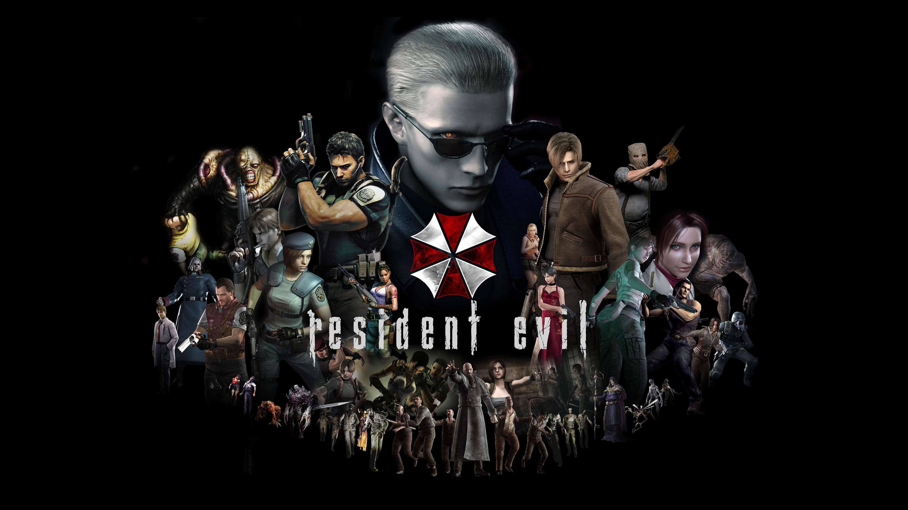 Resident Evil Characters UHD 4K Wallpaper