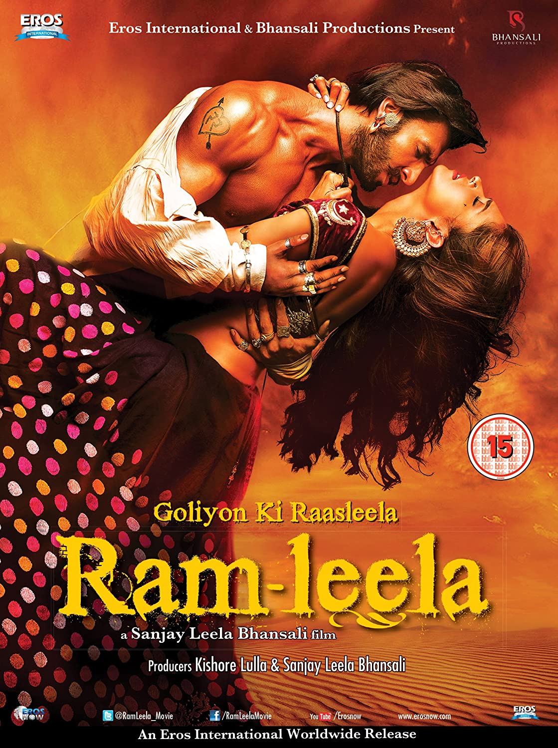 Goliyon Ki Raasleela RAM LEELA DVD 2013 OFFICIAL 2 DISC COLLECTORS EDITION: Amazon.ca: DVD