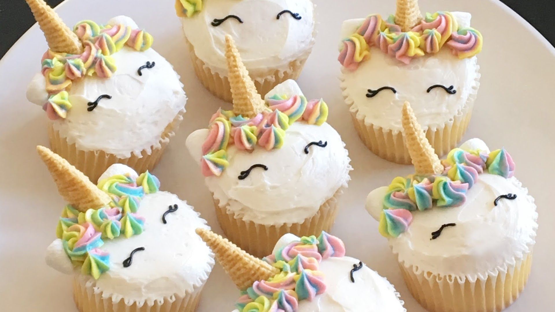 Unicorn Cupcakes.