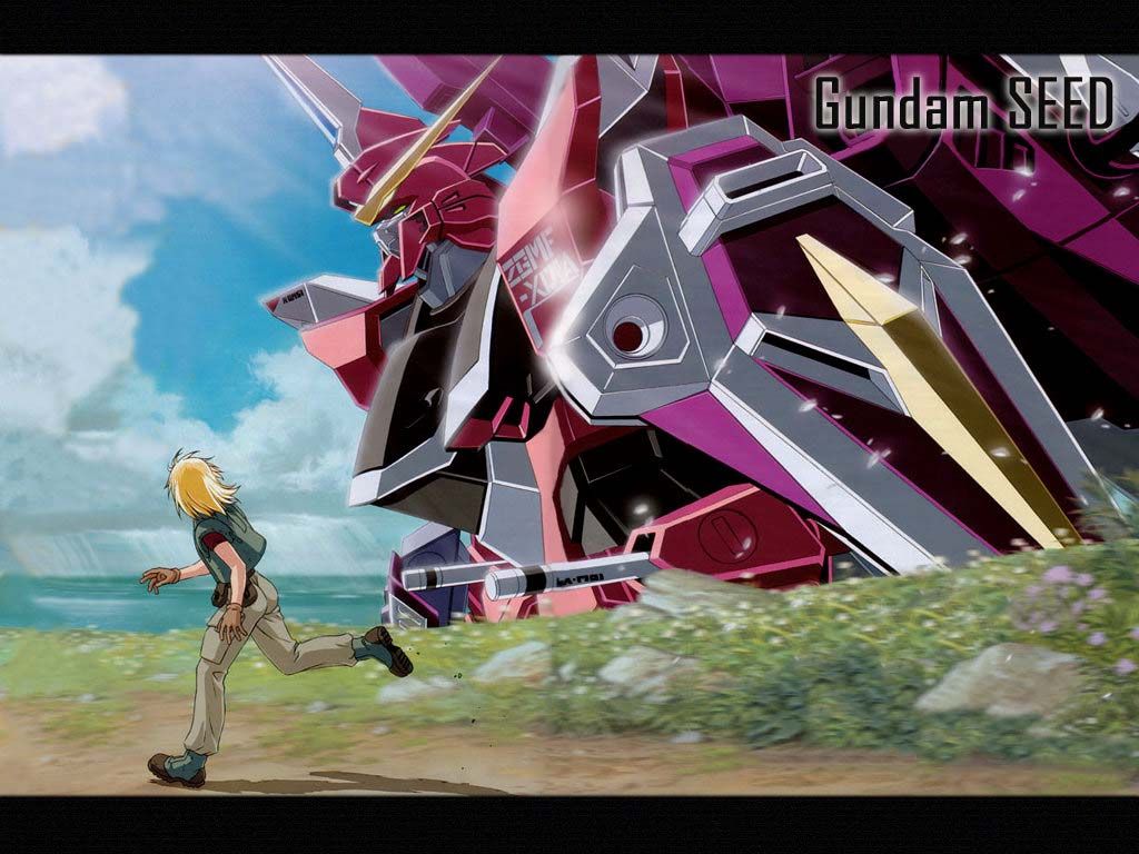 Mobile Suit Gundam SEED Wallpaper: Justice Gundam