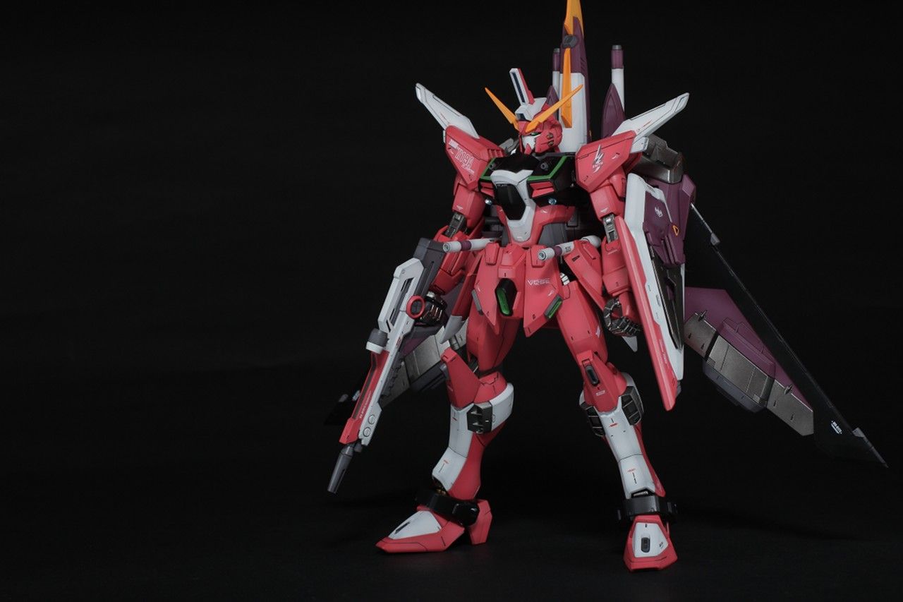 MG 1 100 ZGMF X19A Infinite Justice Gundam: Painted Build. Photoreview No.12 Wallpaper Size Image
