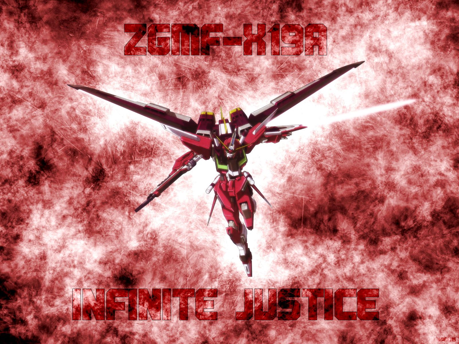 Mobile Suit Gundam SEED Destiny Wallpaper: Infinite Justice