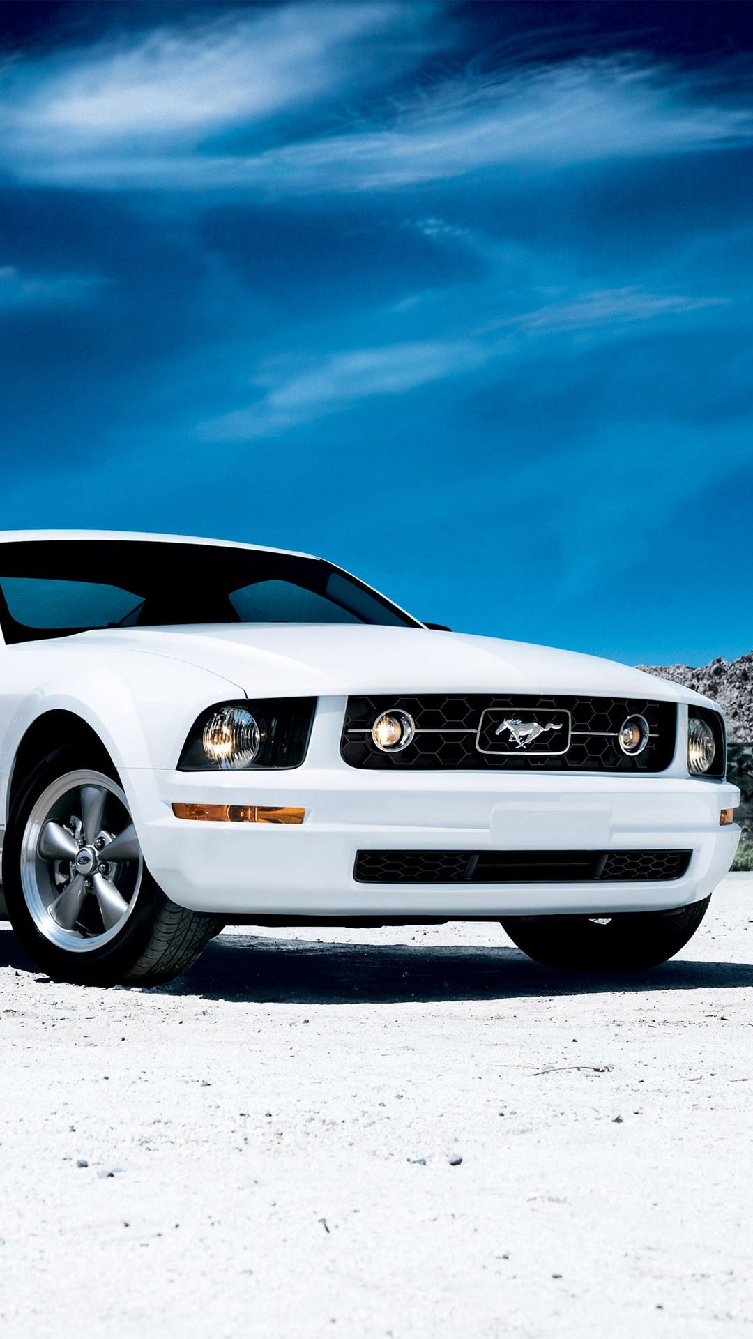 Ford Mustang White htc one wallpaper