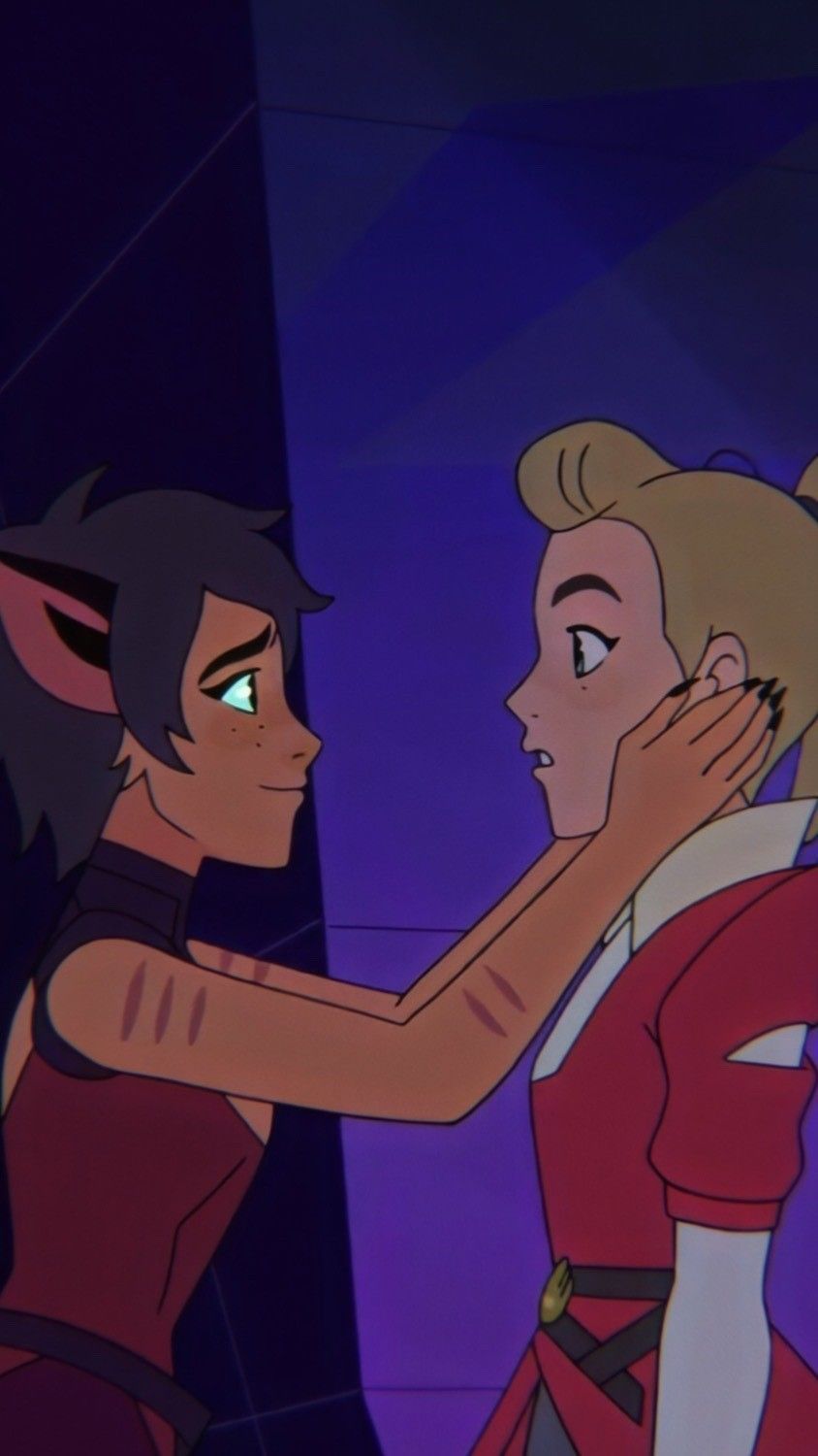 Adora #Catra #Catradora #SheRa #Wallpaper #Lockscreen. Casais bonitos de anime, Desenhos românticos, Desenhos animados